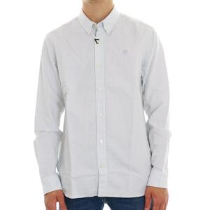 CAMICIA STRIPED OXFORD AZZURRO